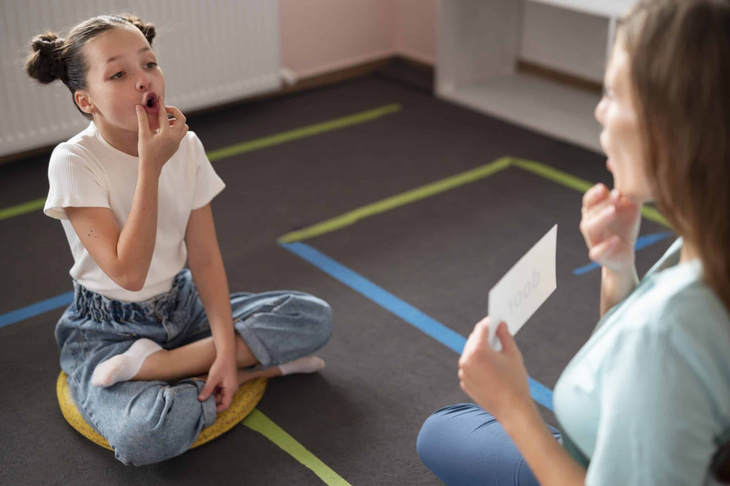 child speech pathologist