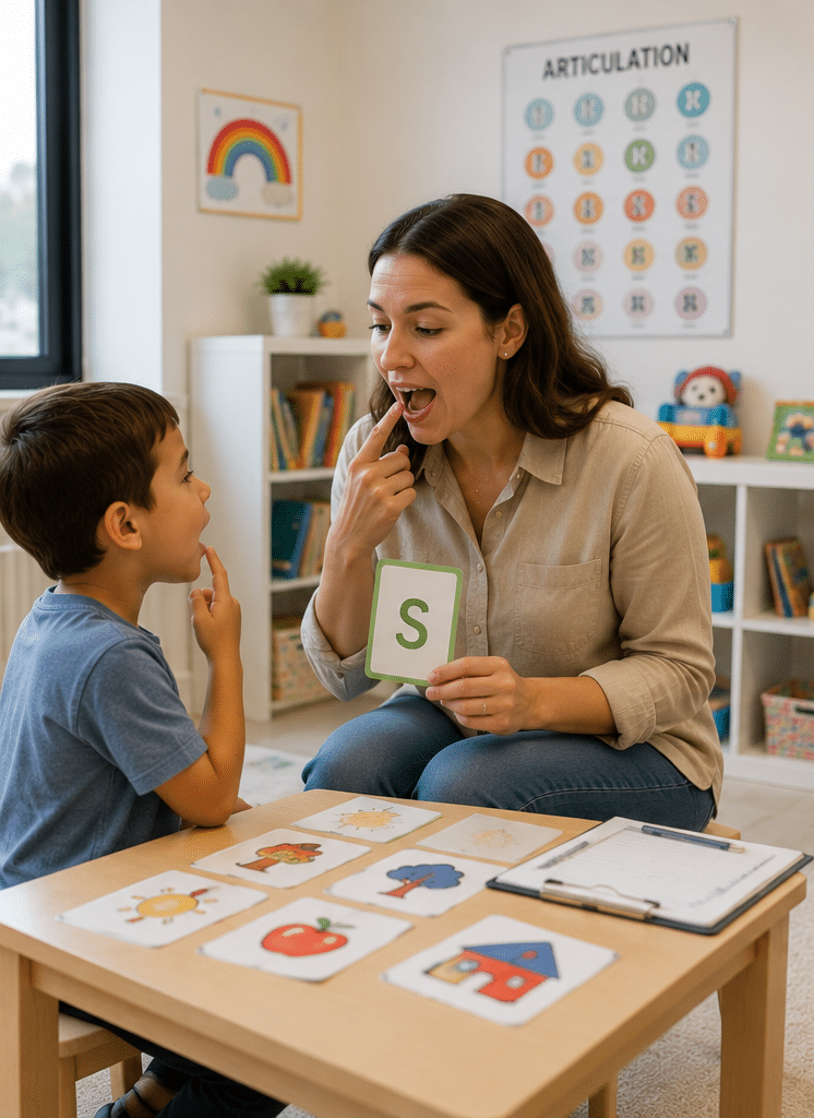 being a speech pathologist