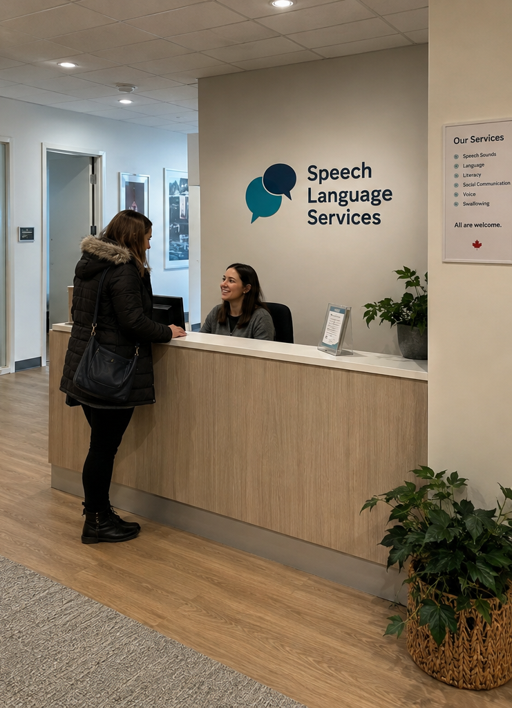 speech pathologist office